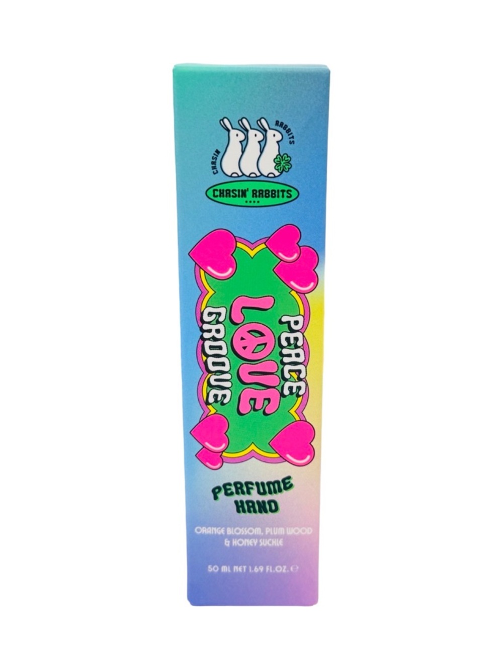 Pineapple Beauty Chasin Rabbits Peace Love Groove Hand Cream 1.69 fl oz / 50 ml